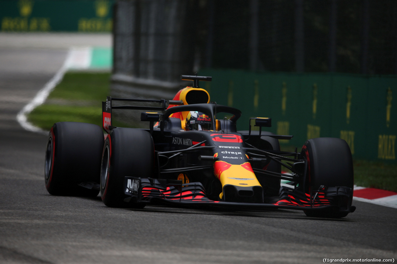 GP ITALIA, 01.09.2018 - Prove Libere 3, Daniel Ricciardo (AUS) Red Bull Racing RB14