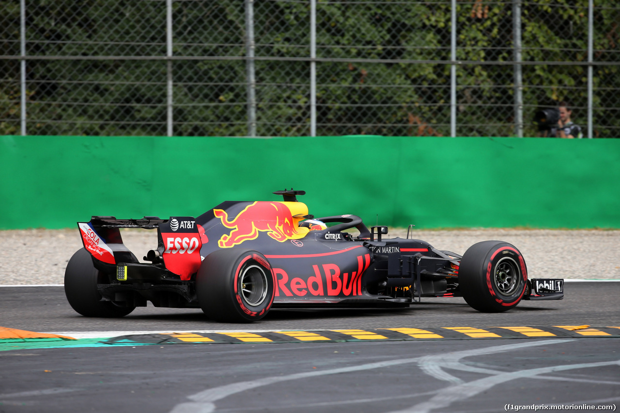 GP ITALIA, 01.09.2018 - Prove Libere 3, Daniel Ricciardo (AUS) Red Bull Racing RB14