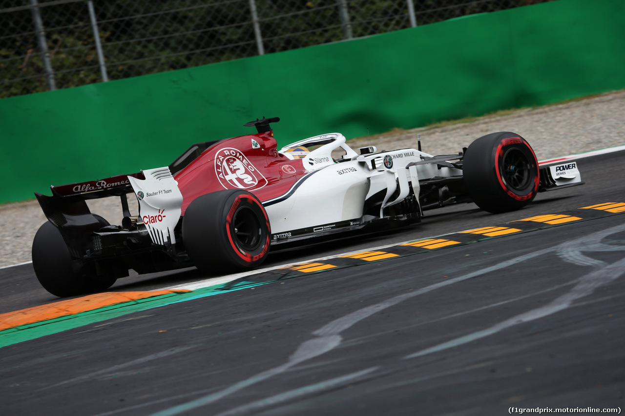GP ITALIA, 01.09.2018 - Prove Libere 3, Marcus Ericsson (SUE) Sauber C37