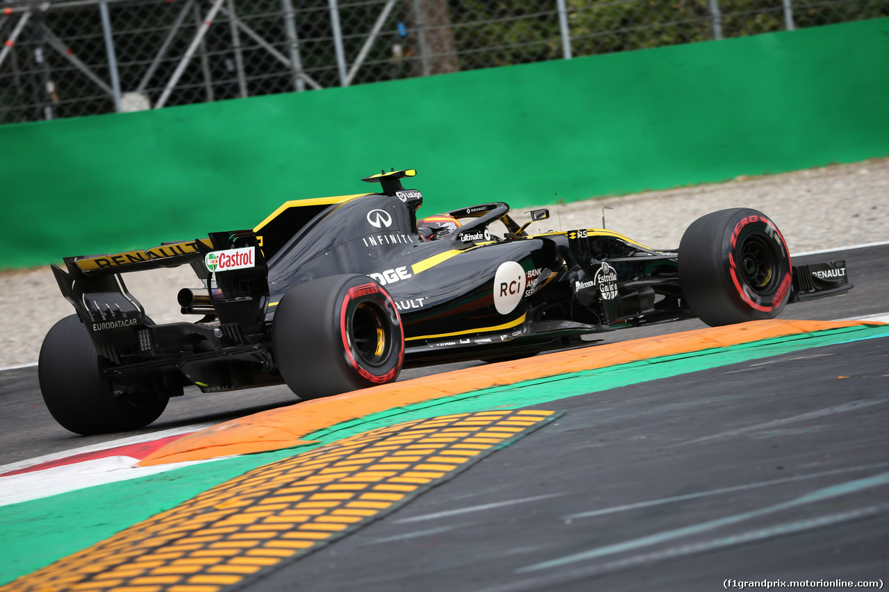 GP ITALIA, 01.09.2018 - Prove Libere 3, Carlos Sainz Jr (ESP) Renault Sport F1 Team RS18