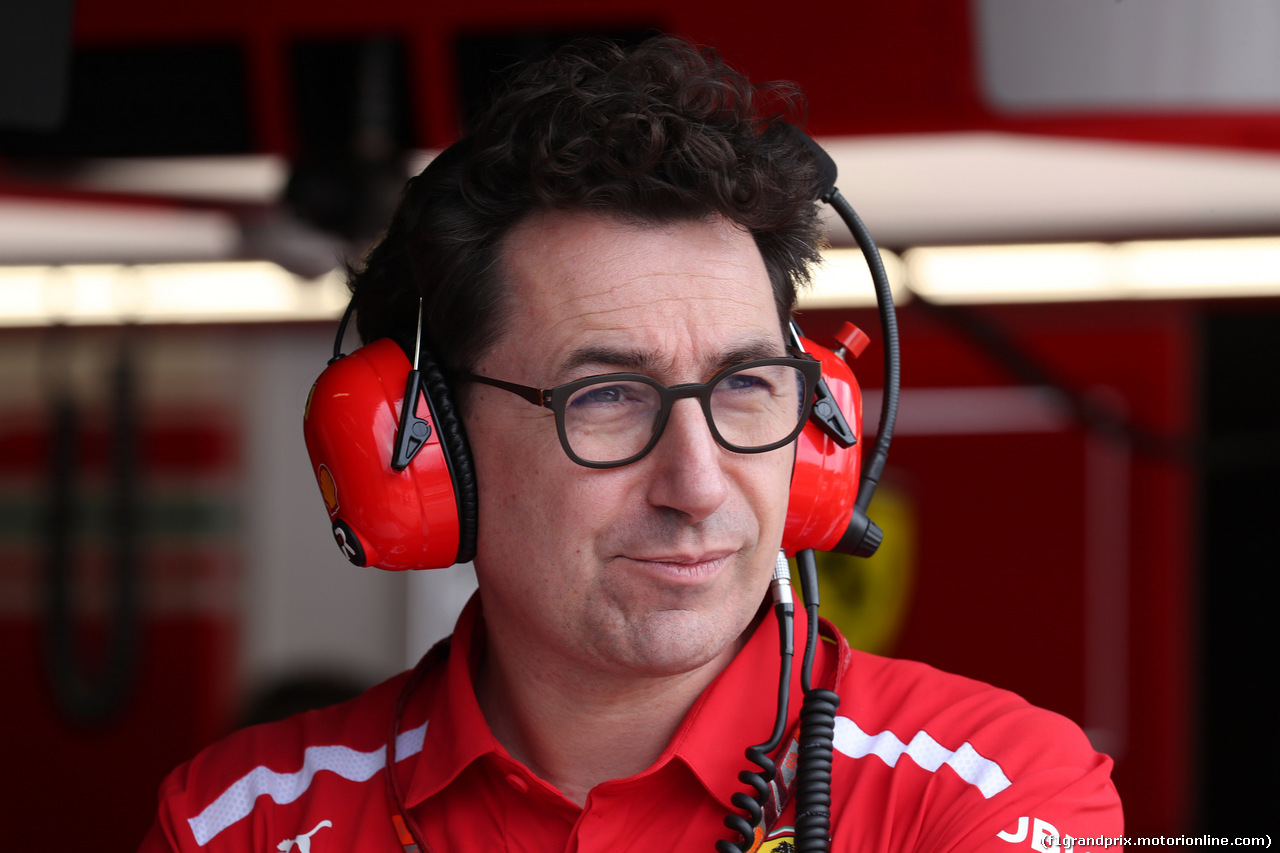 GP ITALIA, 01.09.2018 - Prove Libere 3, Mattia Binotto (ITA) Chief Technical Officer, Ferrari