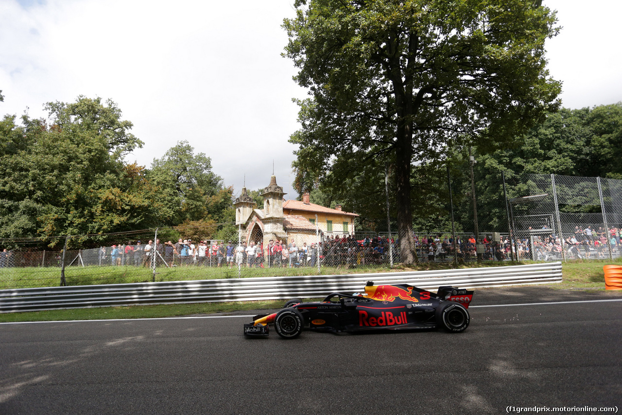 GP ITALIA, 01.09.2018 - Prove Libere 3, Daniel Ricciardo (AUS) Red Bull Racing RB14