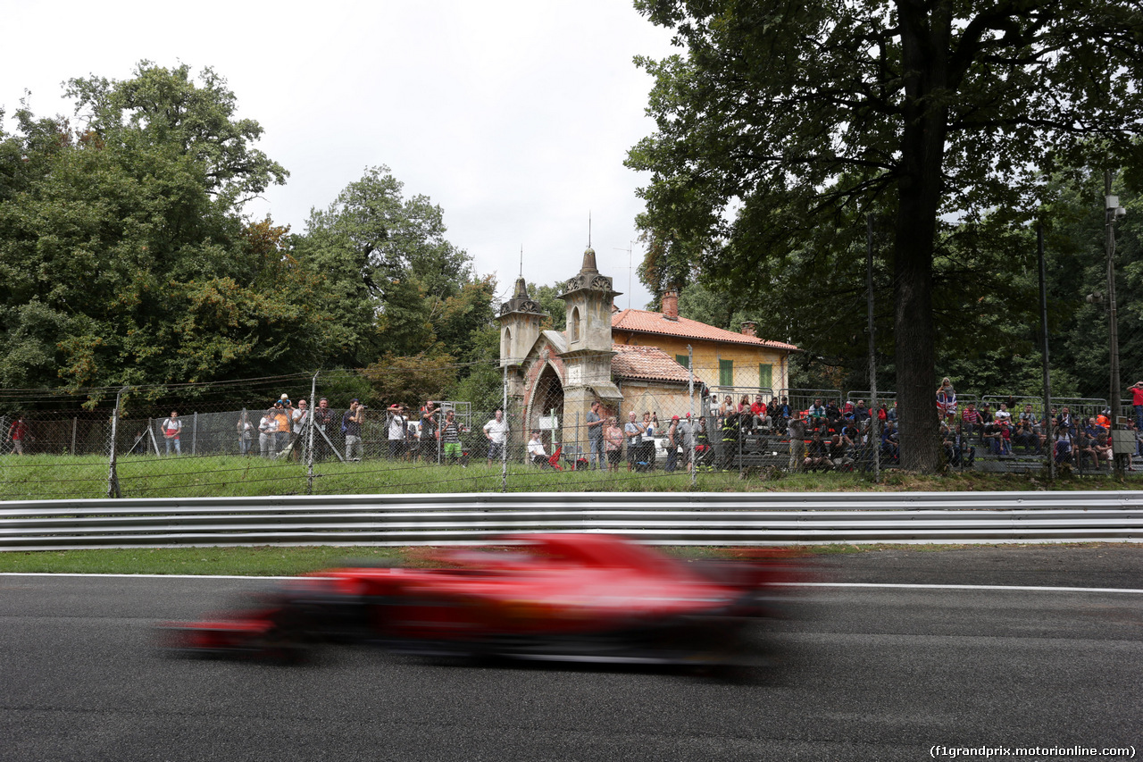 GP ITALIA, 01.09.2018 - Prove Libere 3, Sebastian Vettel (GER) Ferrari SF71H
