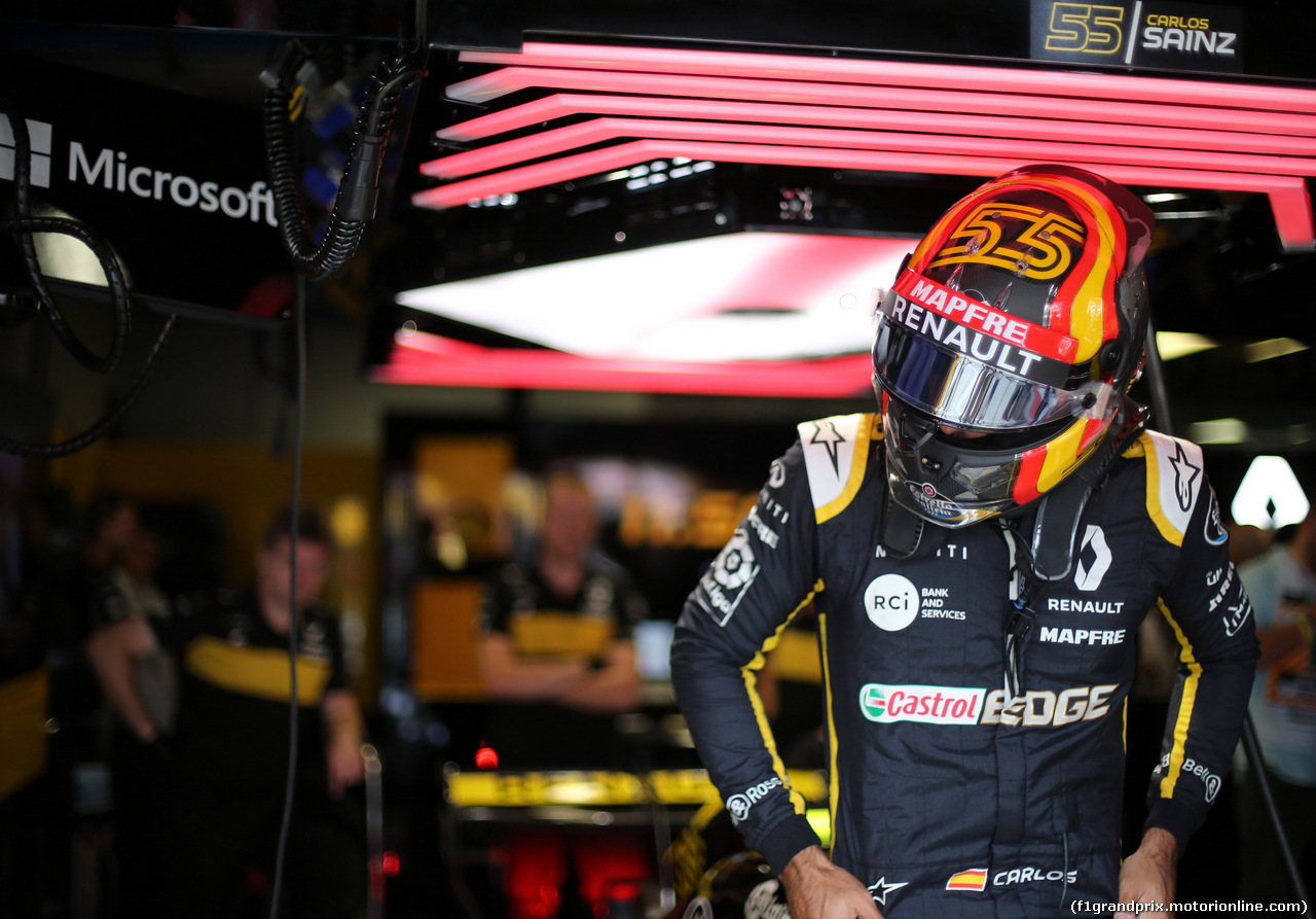 GP ITALIA, 01.09.2018 - Prove Libere 3, Carlos Sainz Jr (ESP) Renault Sport F1 Team RS18