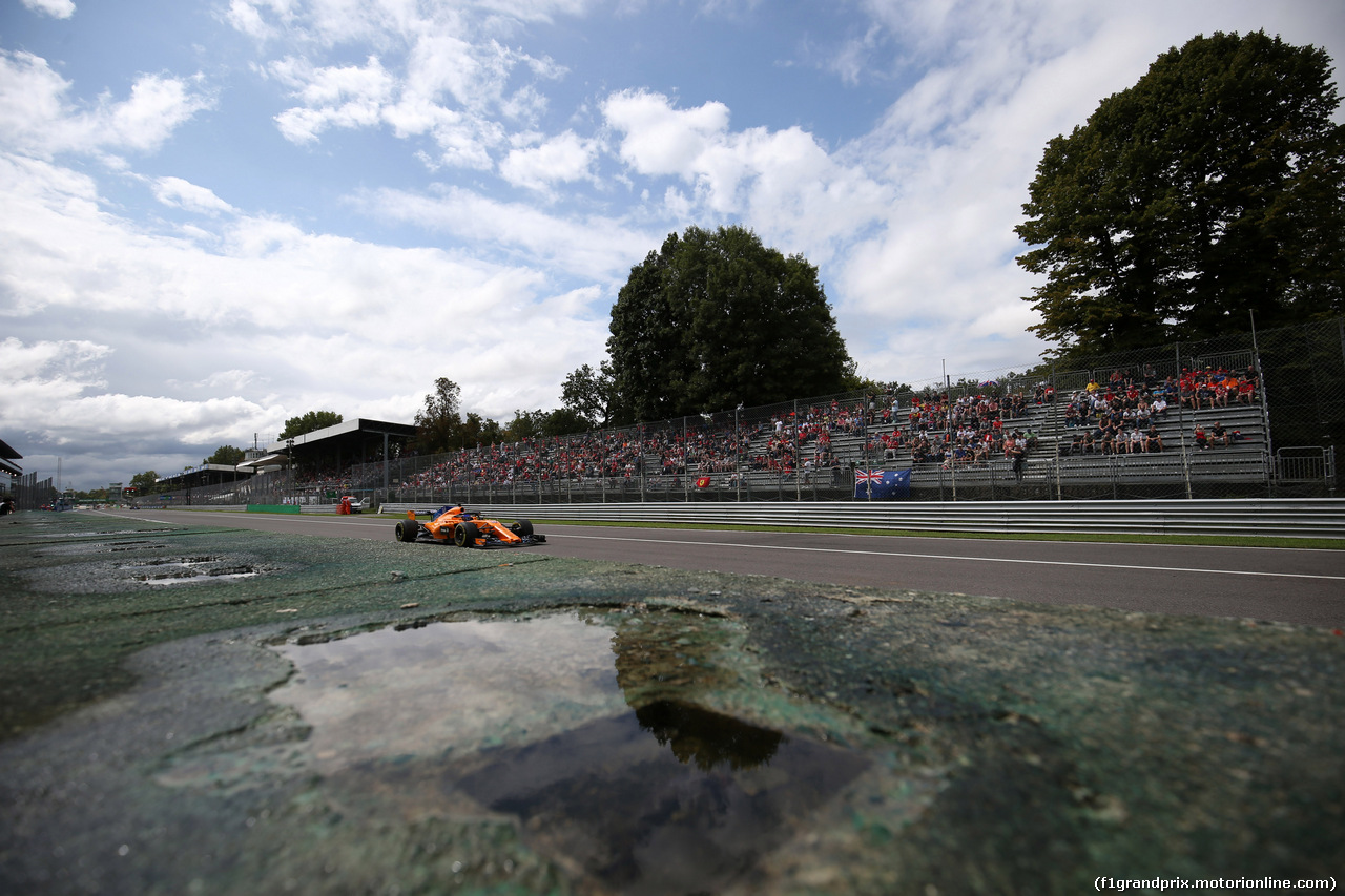 GP ITALIA, 01.09.2018 - Prove Libere 3, Fernando Alonso (ESP) McLaren MCL33