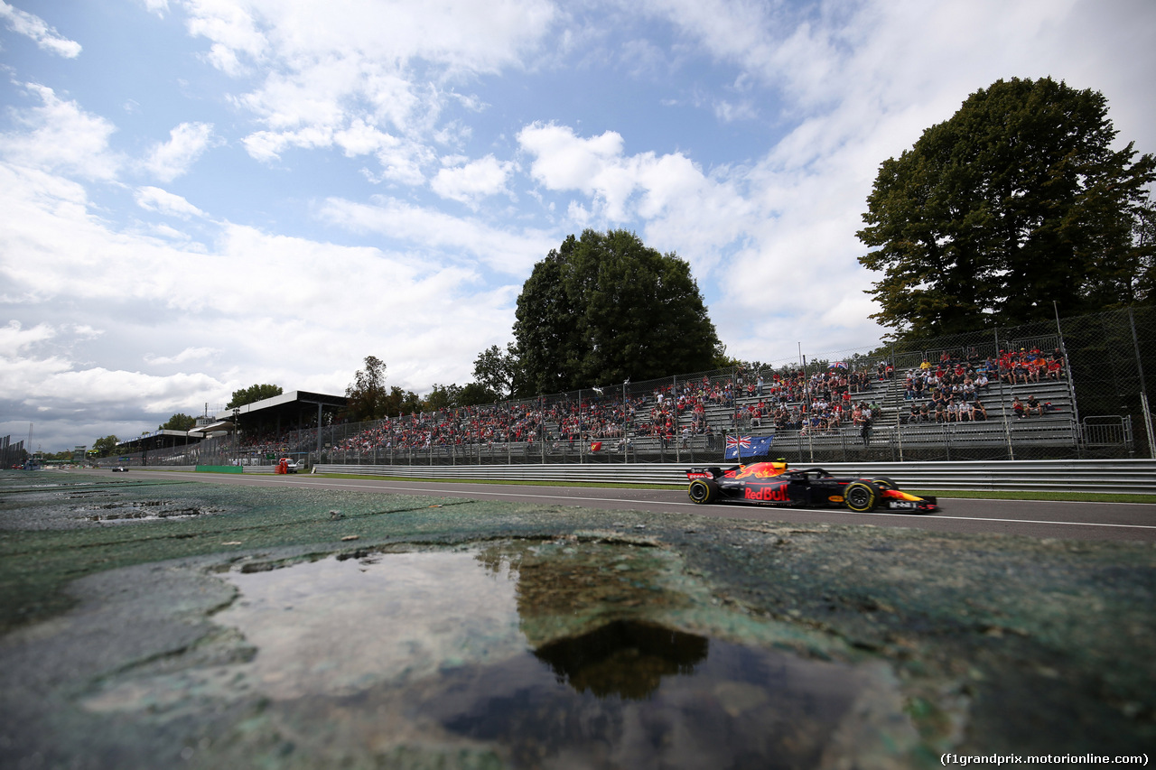 GP ITALIA, 01.09.2018 - Prove Libere 3, Max Verstappen (NED) Red Bull Racing RB14