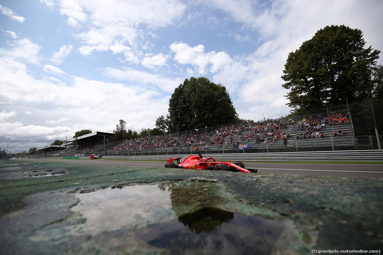 GP ITALIA, 01.09.2018 - Prove Libere 3, Sebastian Vettel (GER) Ferrari SF71H