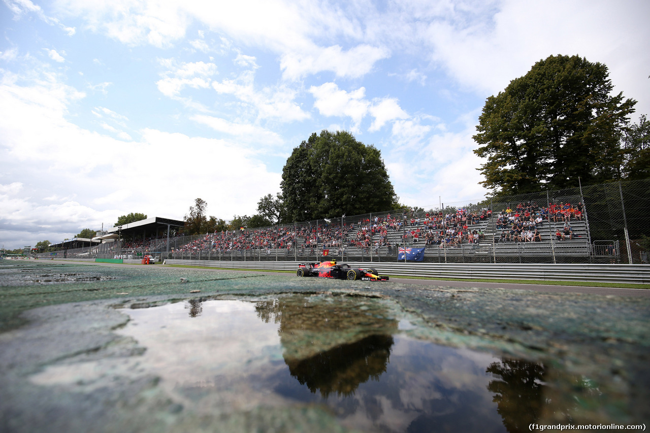 GP ITALIA, 01.09.2018 - Prove Libere 3, Max Verstappen (NED) Red Bull Racing RB14