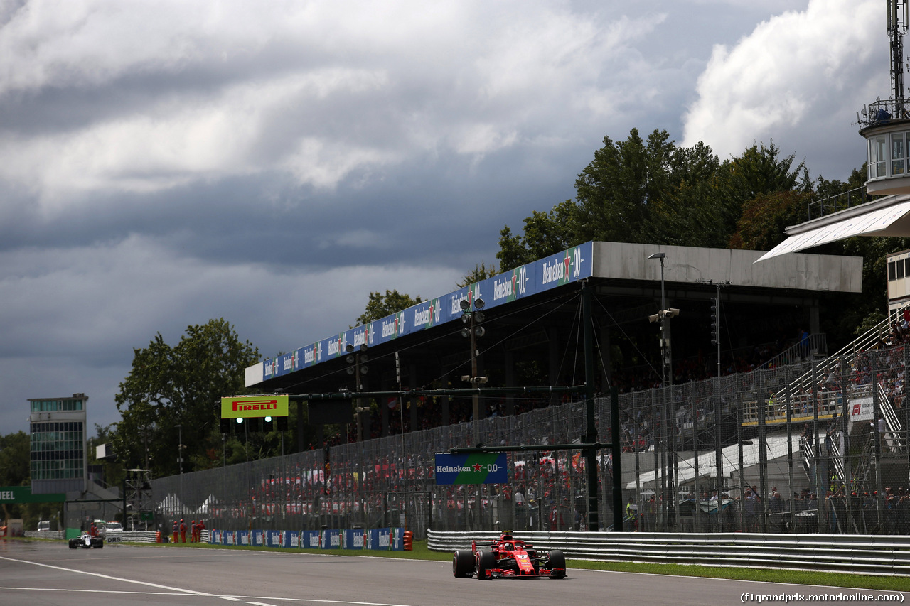GP ITALIA, 01.09.2018 - Prove Libere 3, Kimi Raikkonen (FIN) Ferrari SF71H