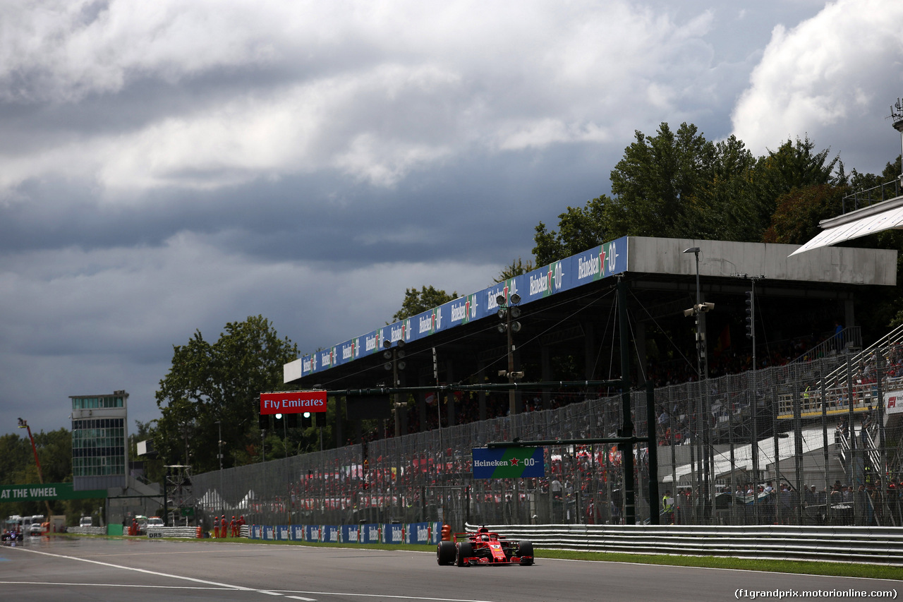 GP ITALIA, 01.09.2018 - Prove Libere 3, Sebastian Vettel (GER) Ferrari SF71H