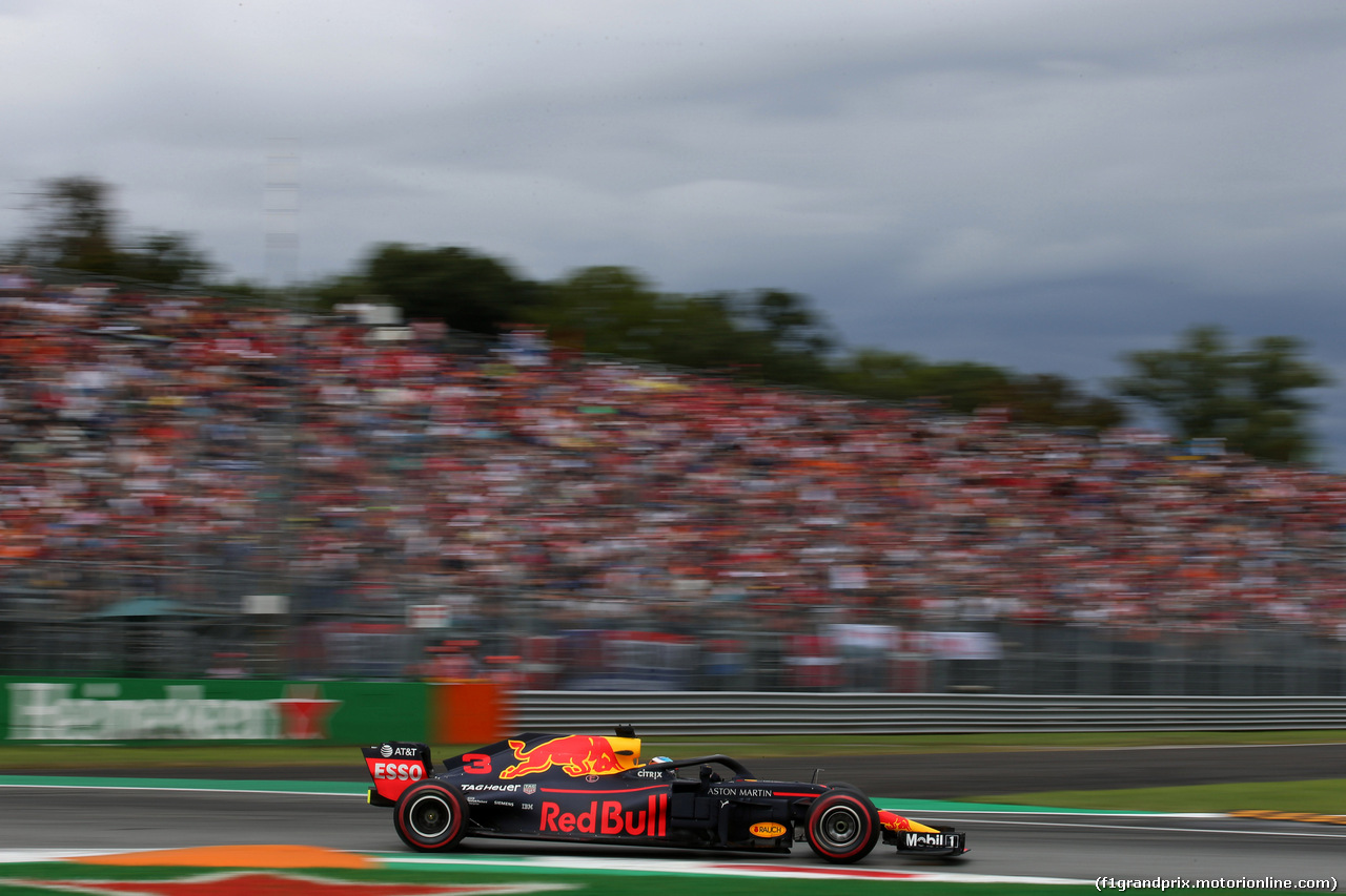 GP ITALIA, 01.09.2018 - Prove Libere 3, Daniel Ricciardo (AUS) Red Bull Racing RB14