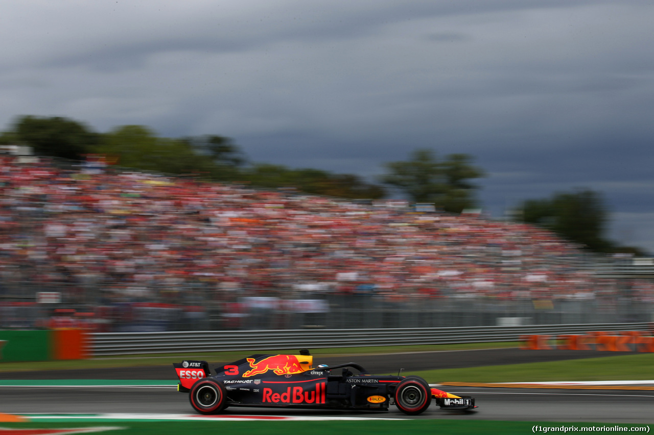 GP ITALIA, 01.09.2018 - Prove Libere 3, Daniel Ricciardo (AUS) Red Bull Racing RB14