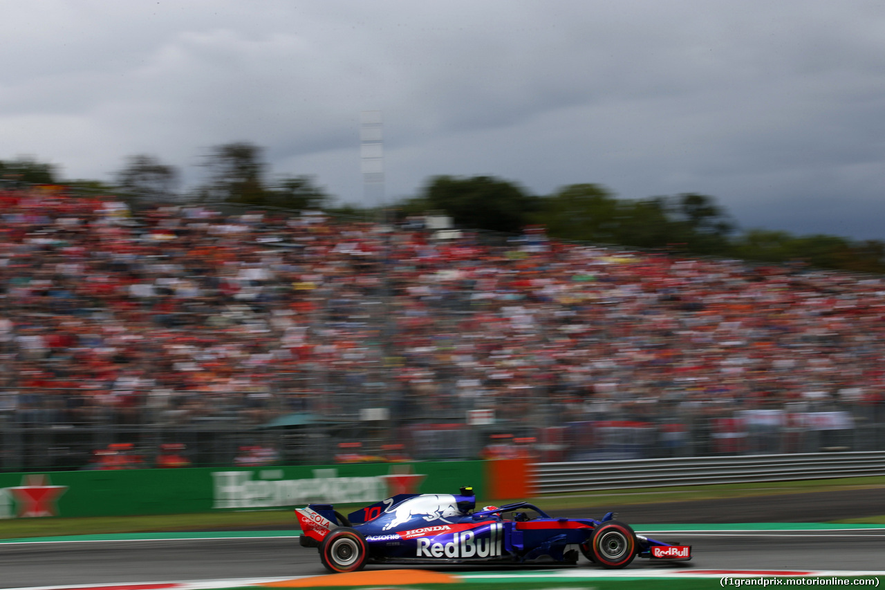 GP ITALIA, 01.09.2018 - Prove Libere 3, Pierre Gasly (FRA) Scuderia Toro Rosso STR13