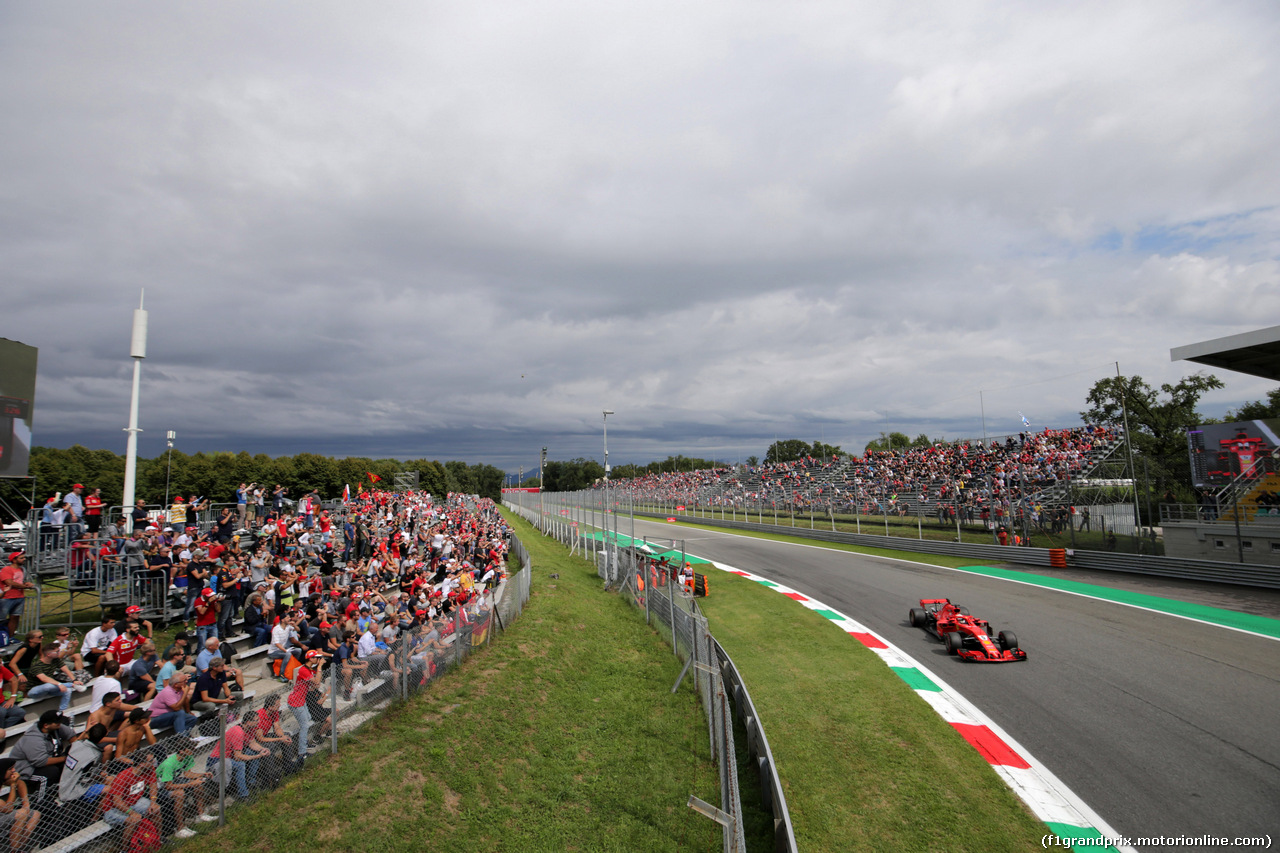 GP ITALIA, 01.09.2018 - Prove Libere 3, Sebastian Vettel (GER) Ferrari SF71H