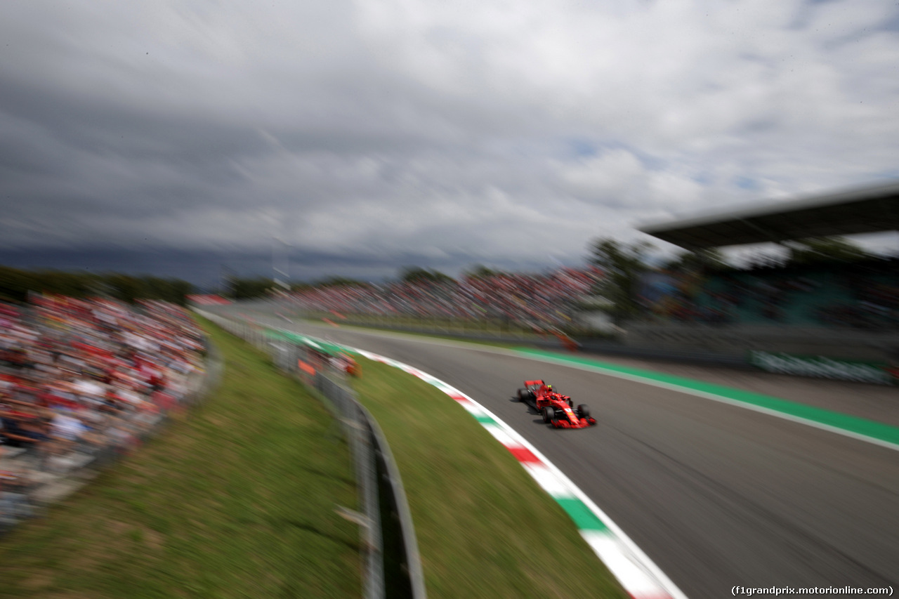 GP ITALIA, 01.09.2018 - Prove Libere 3, Kimi Raikkonen (FIN) Ferrari SF71H