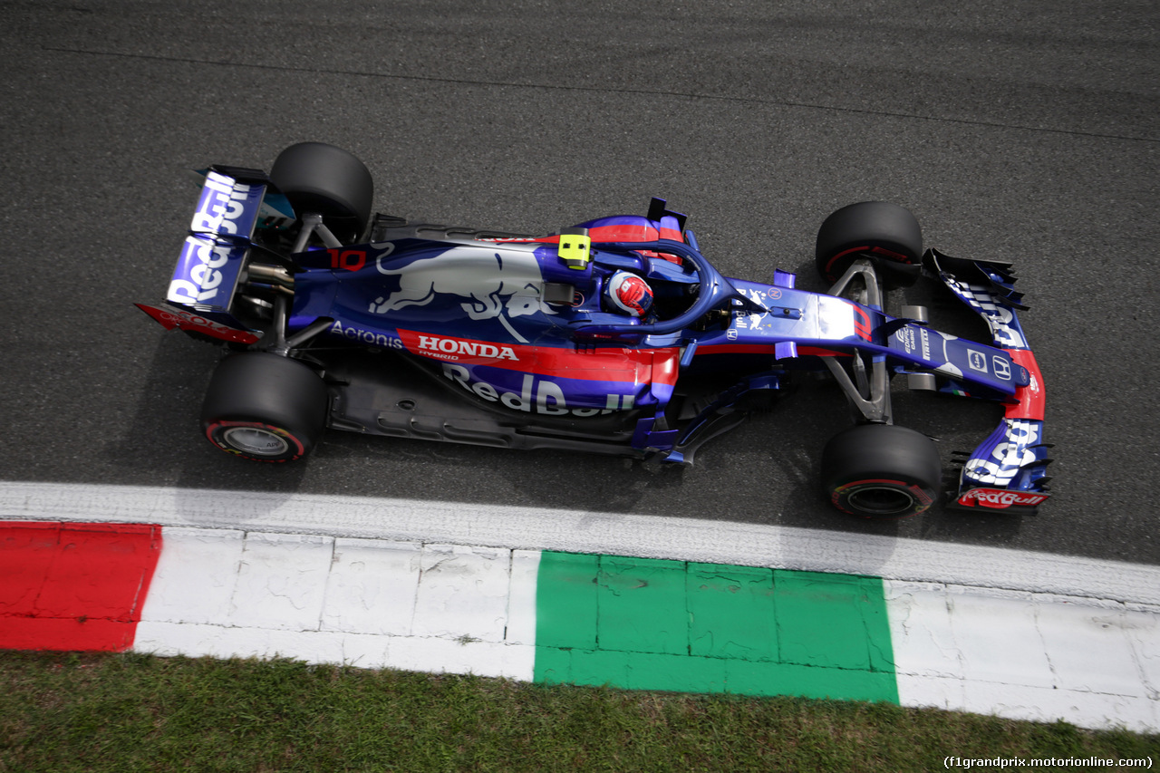 GP ITALIA, 01.09.2018 - Prove Libere 3, Pierre Gasly (FRA) Scuderia Toro Rosso STR13