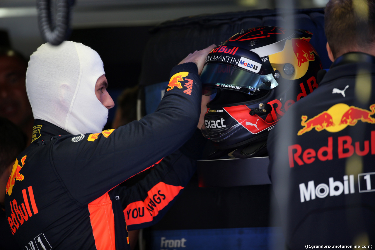 GP ITALIA, 01.09.2018 - Prove Libere 3, Max Verstappen (NED) Red Bull Racing RB14