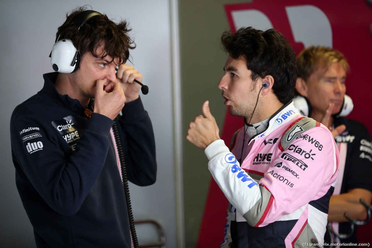 GP ITALIA, 01.09.2018 - Prove Libere 3, Sergio Perez (MEX) Racing Point Force India F1 VJM11
