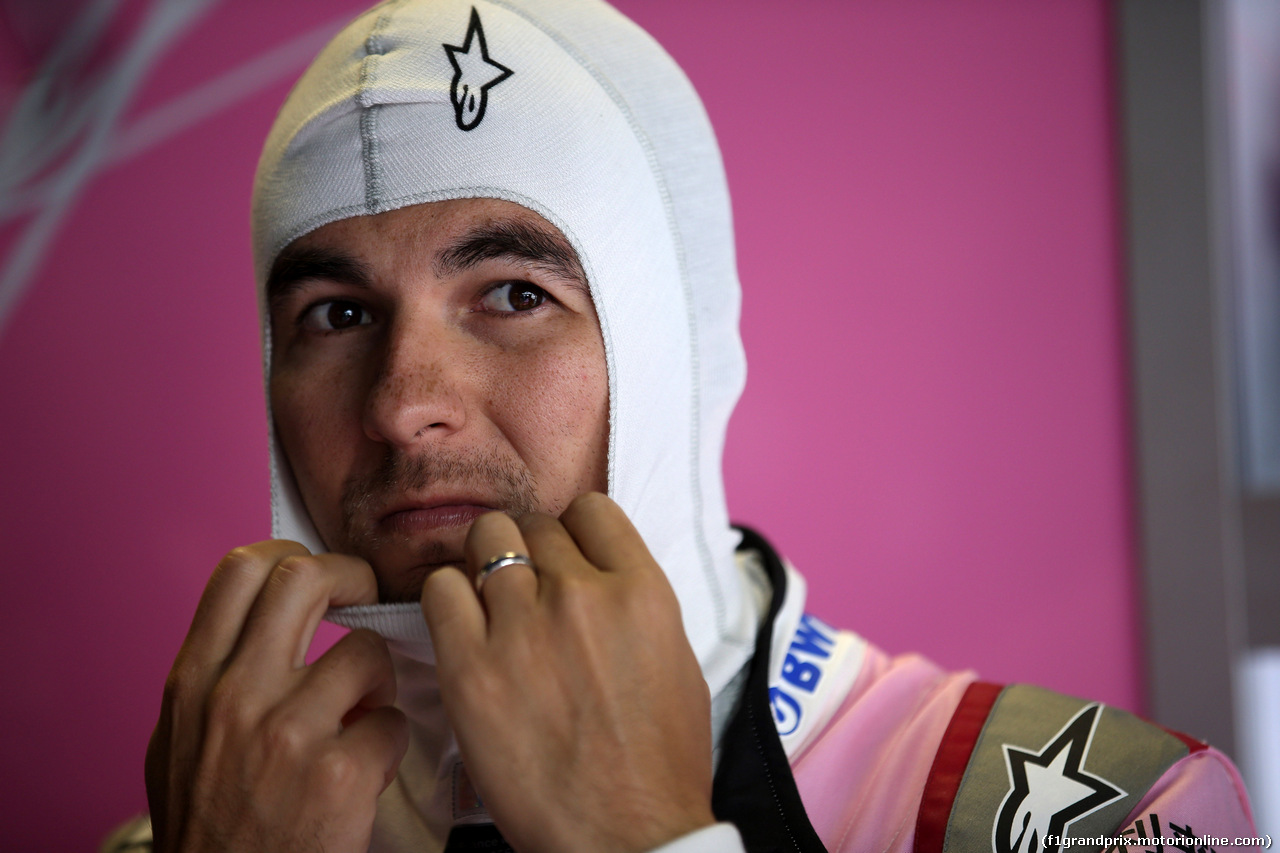 GP ITALIA, 01.09.2018 - Prove Libere 3, Sergio Perez (MEX) Racing Point Force India F1 VJM11
