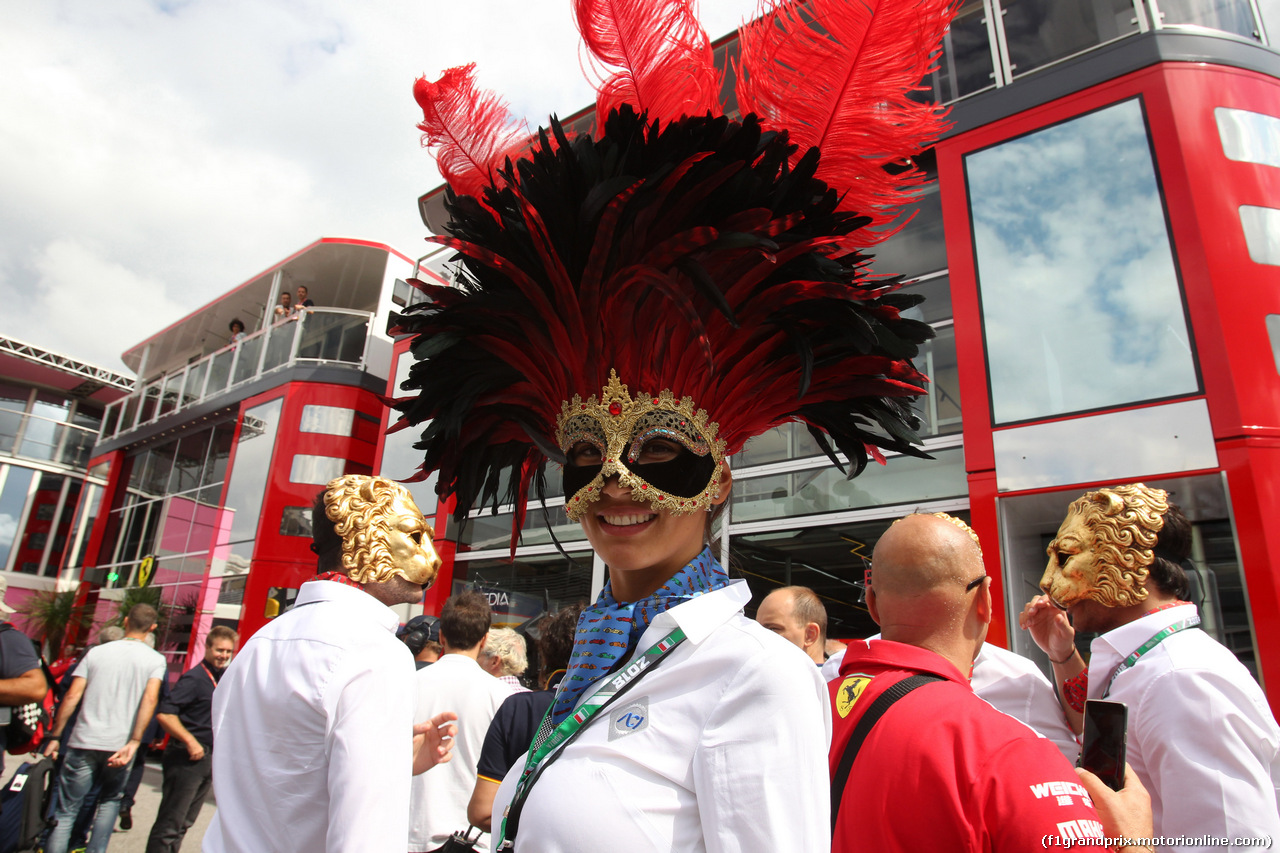 GP ITALIA, 01.09.2018 - Prove Libere 3, Paddock Atmosphere
