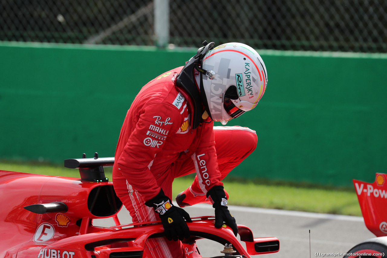 GP ITALIA, 01.09.2018 - Qualifiche, 2nd place Sebastian Vettel (GER) Ferrari SF71H