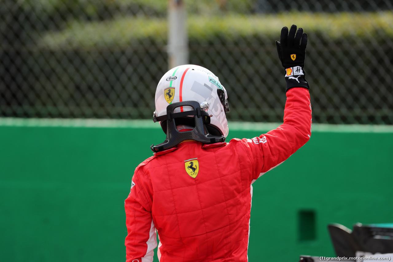 GP ITALIA, 01.09.2018 - Qualifiche, 2nd place Sebastian Vettel (GER) Ferrari SF71H