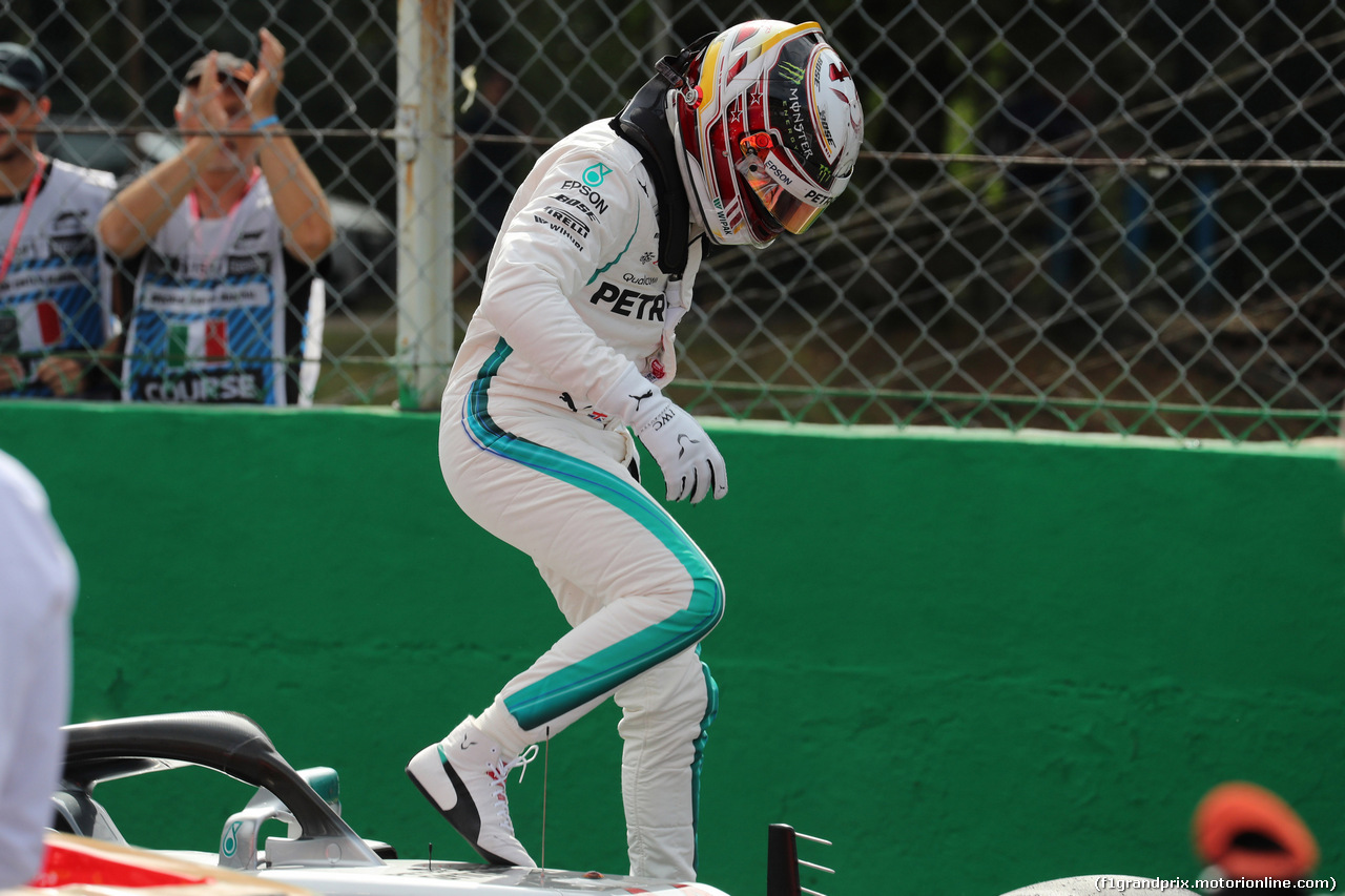 GP ITALIA, 01.09.2018 - Qualifiche, 3rd place Lewis Hamilton (GBR) Mercedes AMG F1 W09
