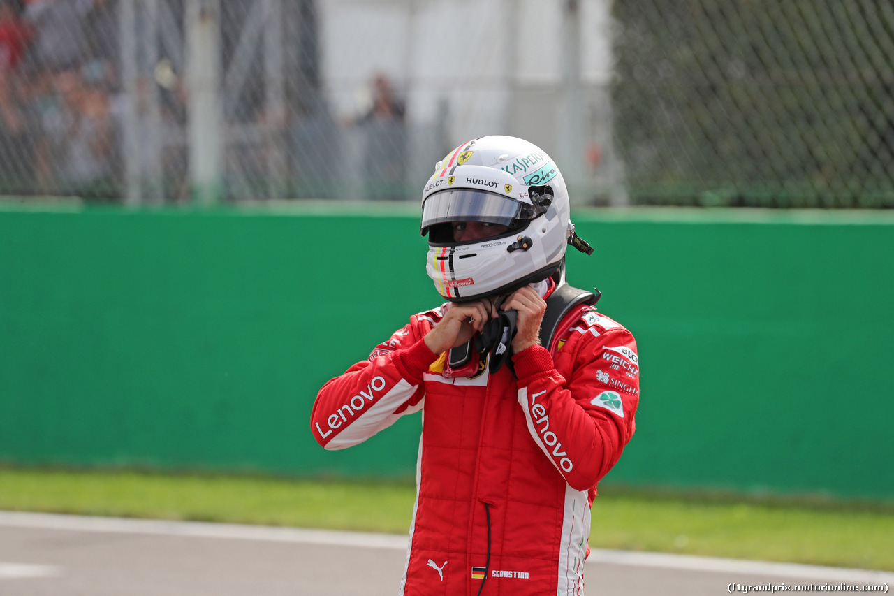 GP ITALIA, 01.09.2018 - Qualifiche, Sebastian Vettel (GER) Ferrari SF71H