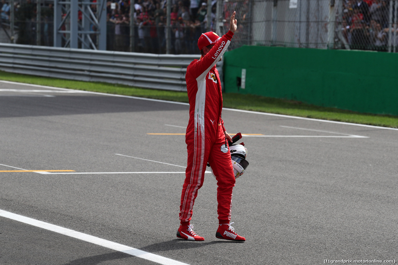 GP ITALIA, 01.09.2018 - Qualifiche, 2nd place Sebastian Vettel (GER) Ferrari SF71H