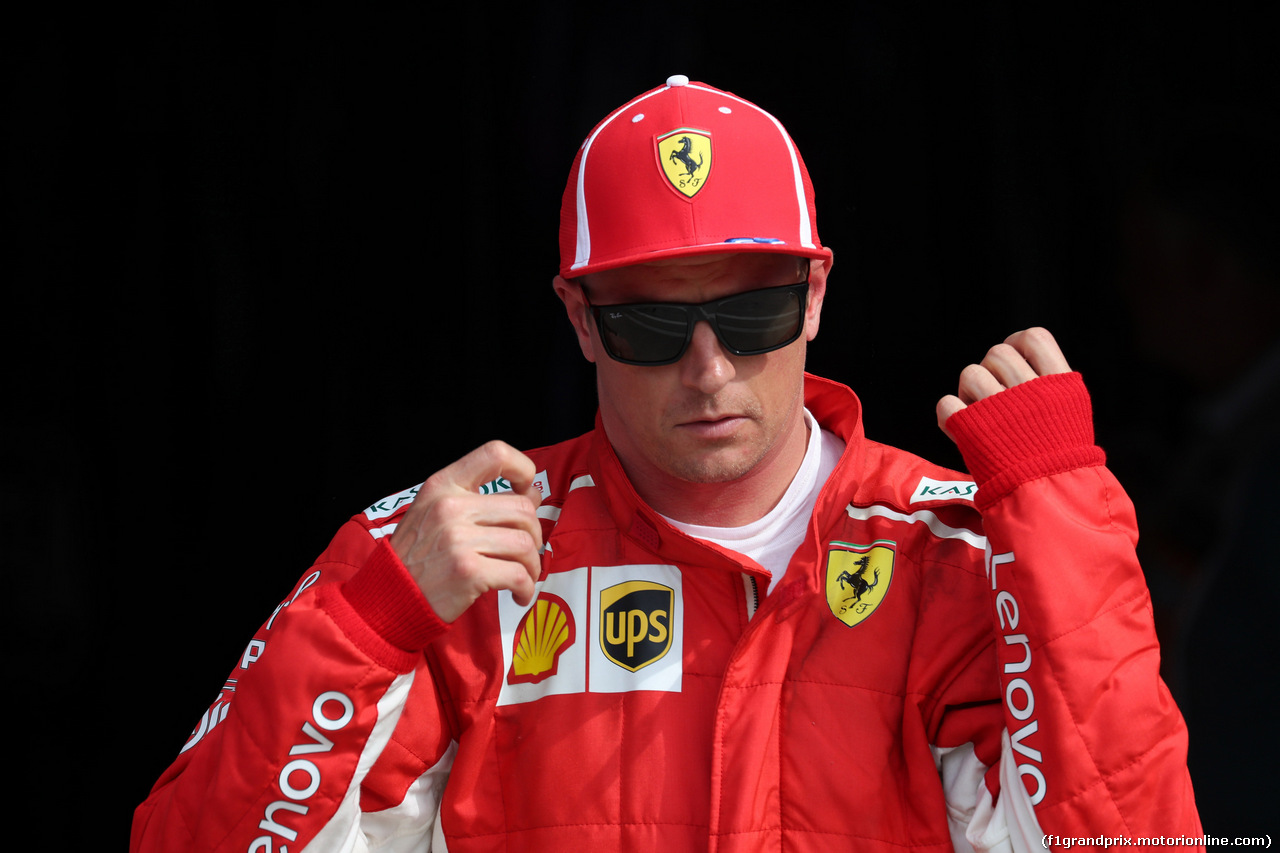 GP ITALIA, 01.09.2018 - Qualifiche, Kimi Raikkonen (FIN) Ferrari SF71H pole position