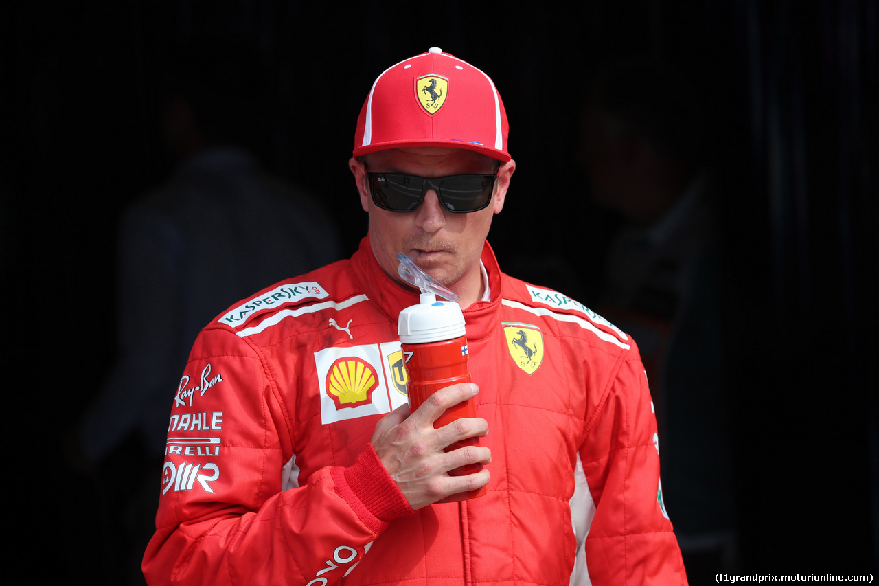 GP ITALIA, 01.09.2018 - Qualifiche, Kimi Raikkonen (FIN) Ferrari SF71H pole position