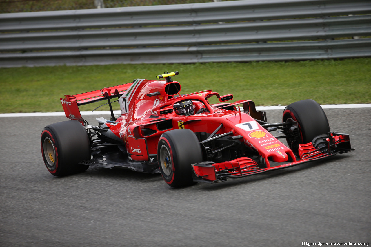 GP ITALIA, 01.09.2018 - Qualifiche, Kimi Raikkonen (FIN) Ferrari SF71H