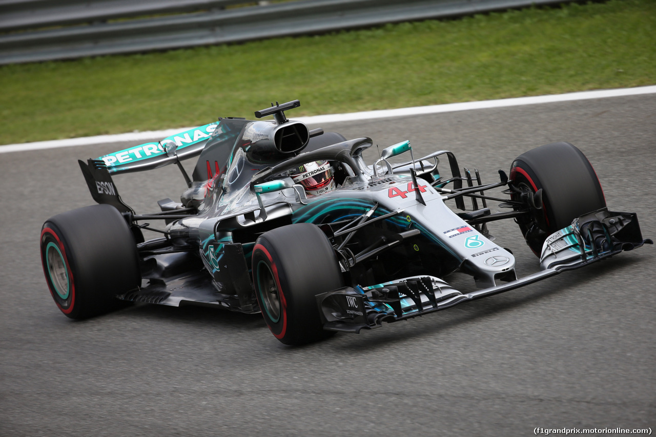 GP ITALIA, 01.09.2018 - Qualifiche, Lewis Hamilton (GBR) Mercedes AMG F1 W09