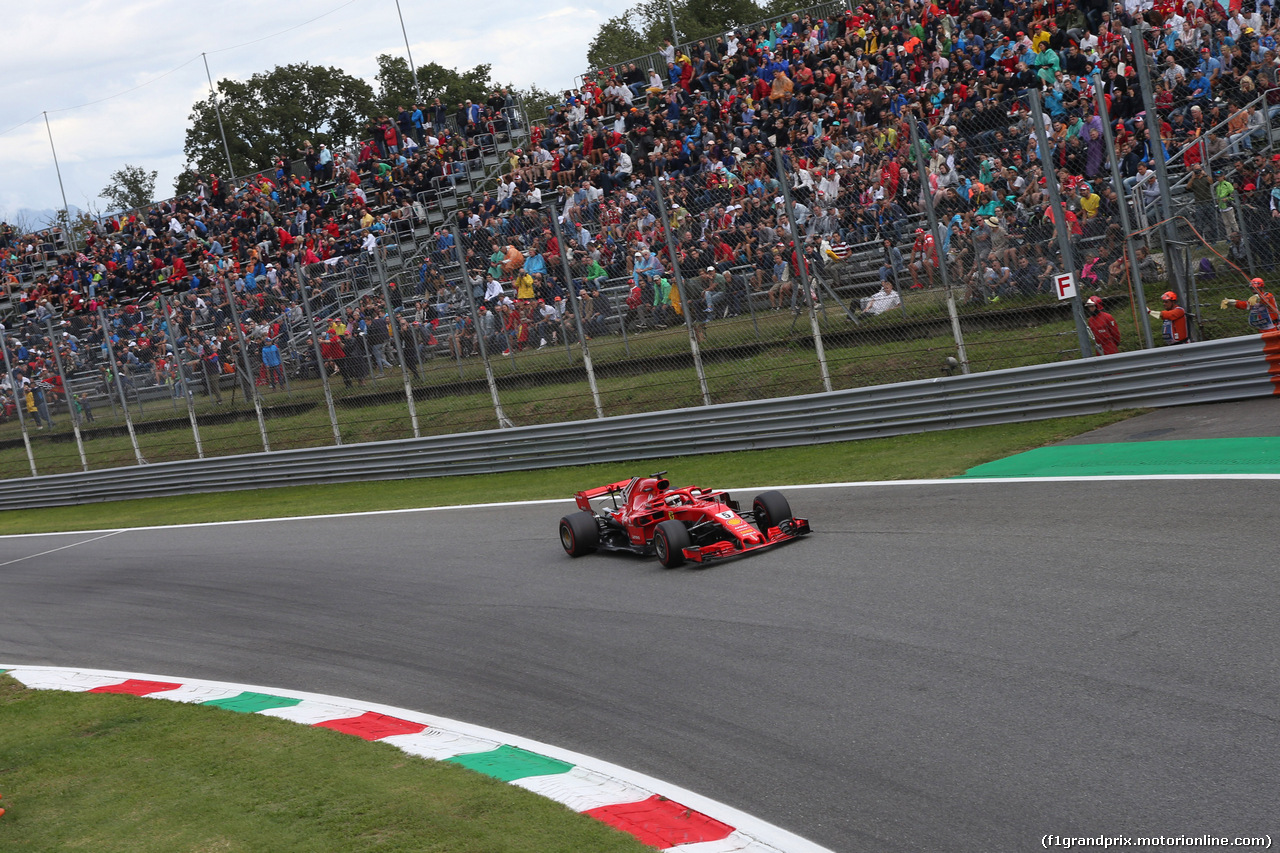 GP ITALIA, 01.09.2018 - Qualifiche, Sebastian Vettel (GER) Ferrari SF71H