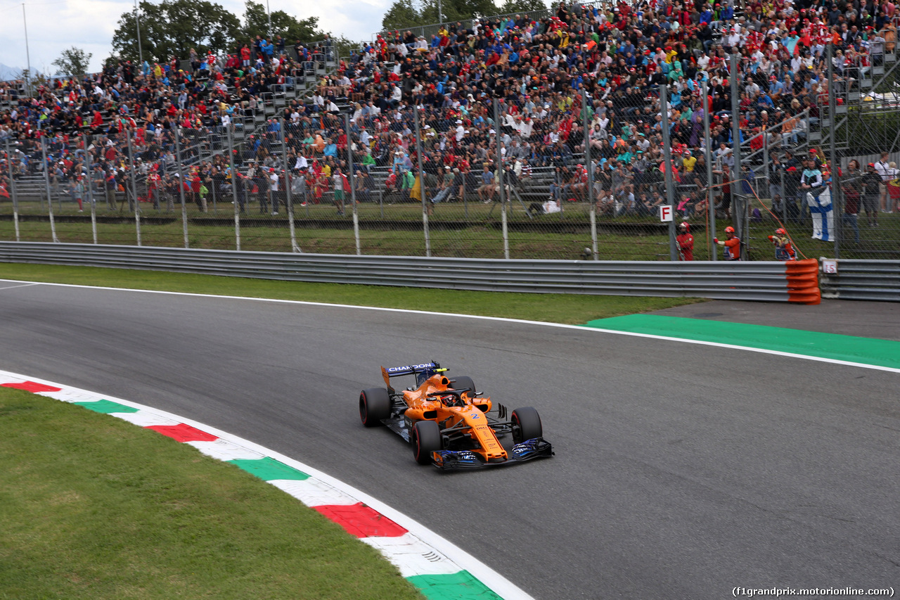 GP ITALIA, 01.09.2018 - Qualifiche, Stoffel Vandoorne (BEL) McLaren MCL33