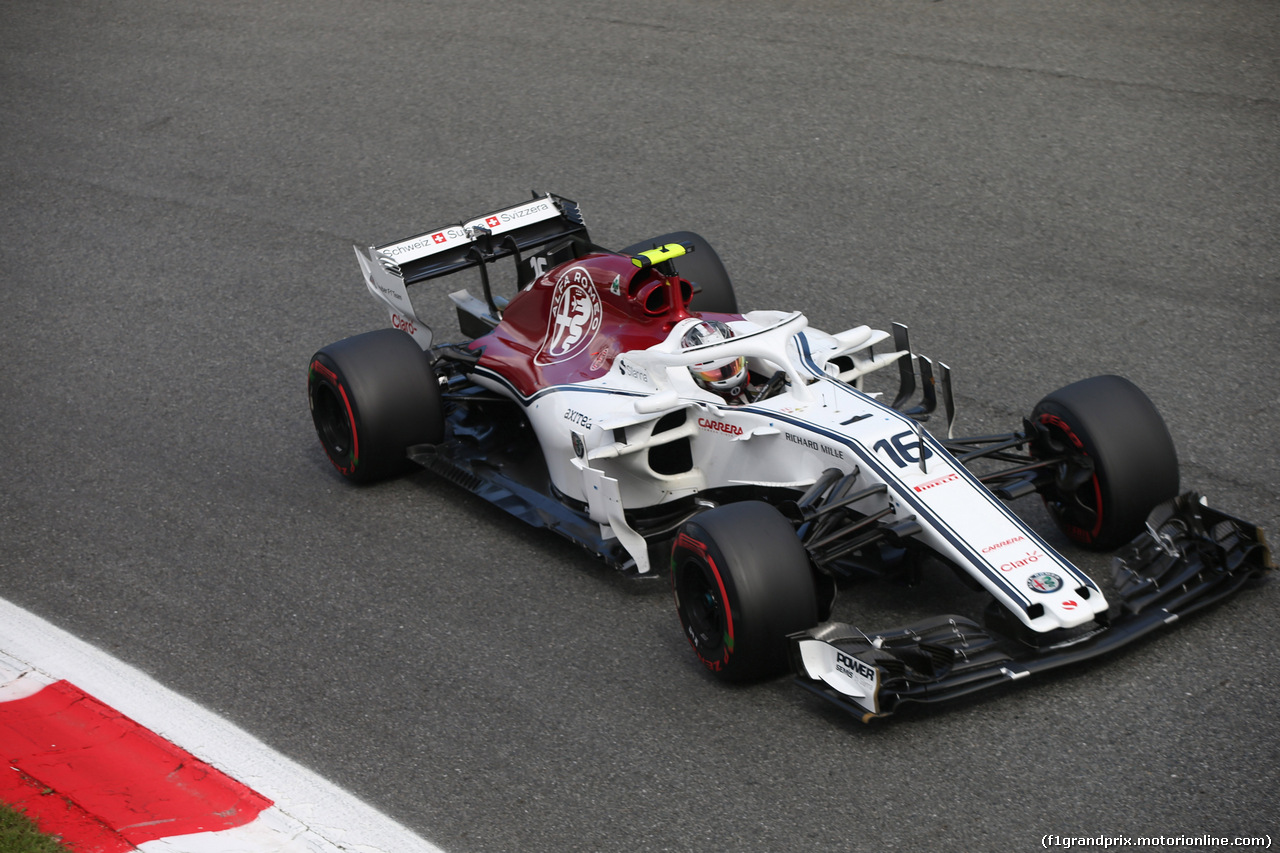 GP ITALIA, 01.09.2018 - Qualifiche, Charles Leclerc (MON) Sauber C37