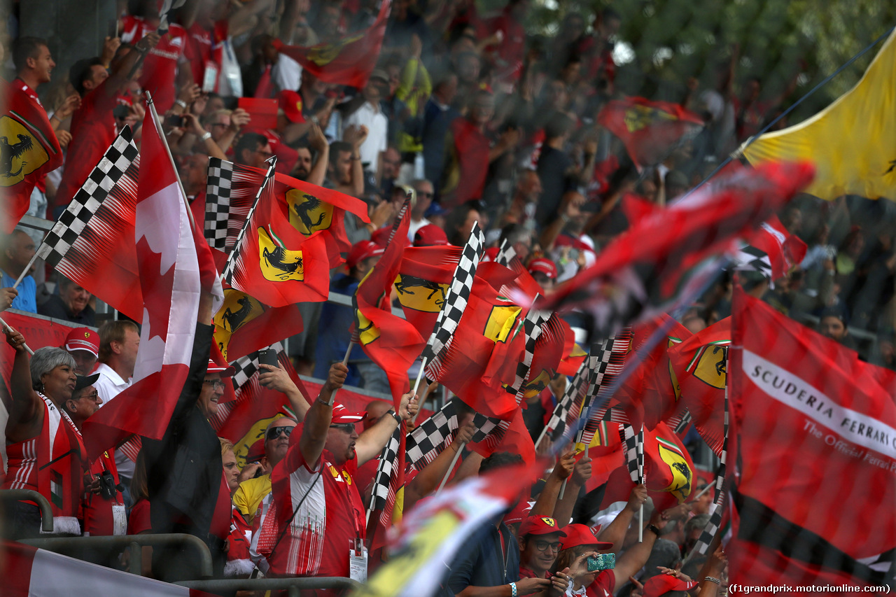 GP ITALIA, 01.09.2018 - Qualifiche, Ferrari fans