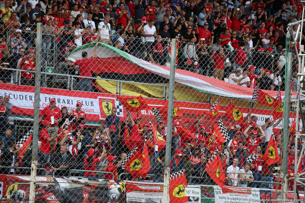 GP ITALIA, 01.09.2018 - Qualifiche, Fans