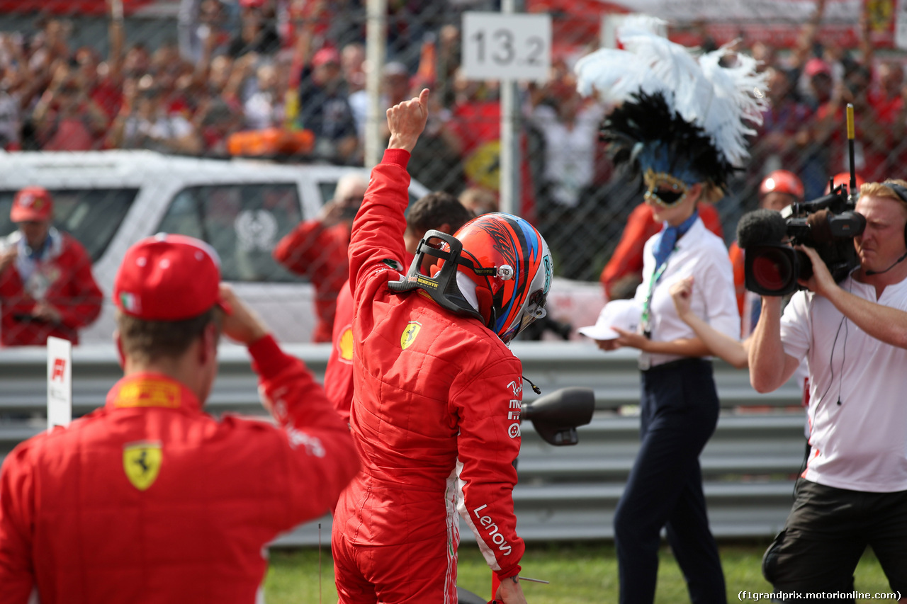 GP ITALIA, 01.09.2018 - Qualifiche, Kimi Raikkonen (FIN) Ferrari SF71H pole position