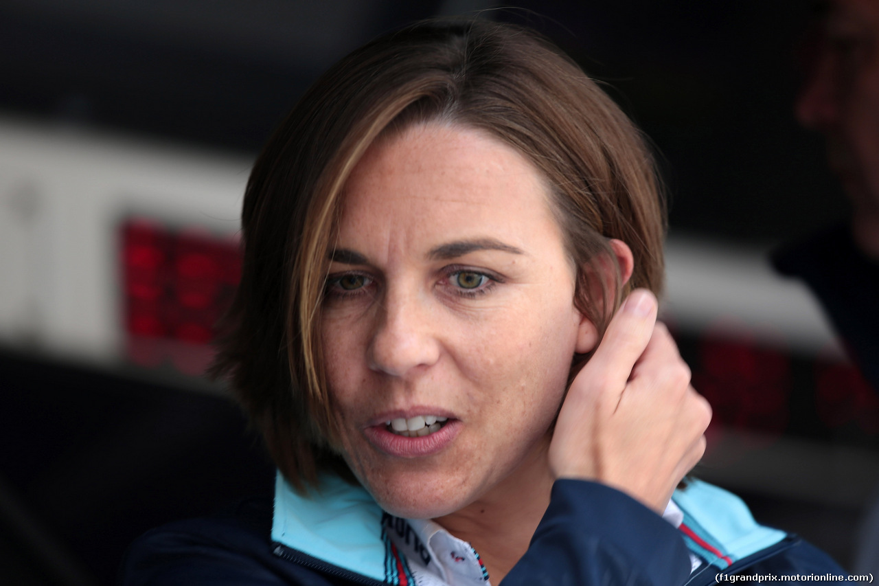 GP ITALIA, 01.09.2018 - Qualifiche, Claire Williams (GBR) Williams Deputy Team Principal.