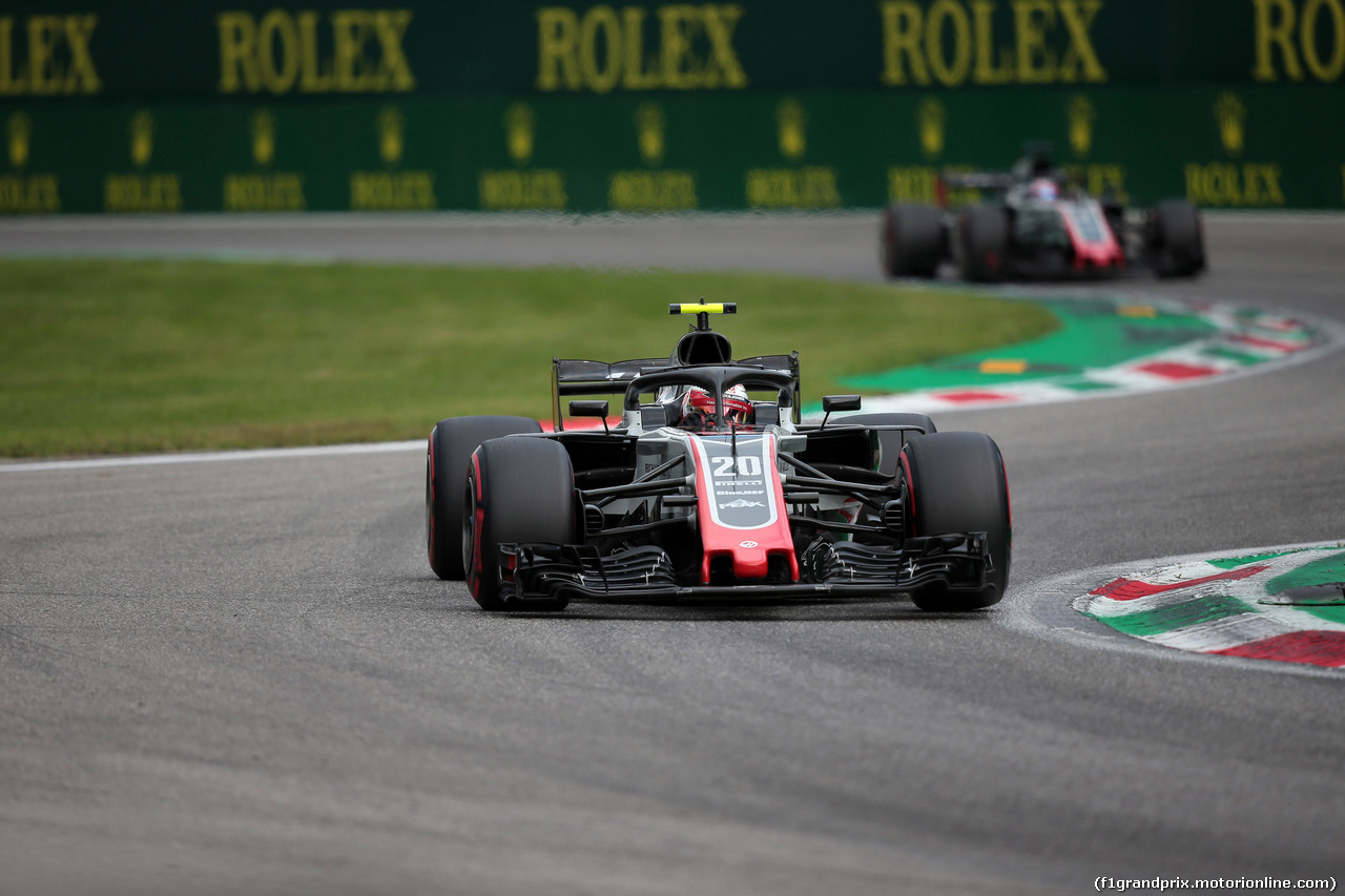 GP ITALIA, Kevin Magnussen (DEN) Haas F1 Team VF-18 01.09.2018 - Qualifiche,