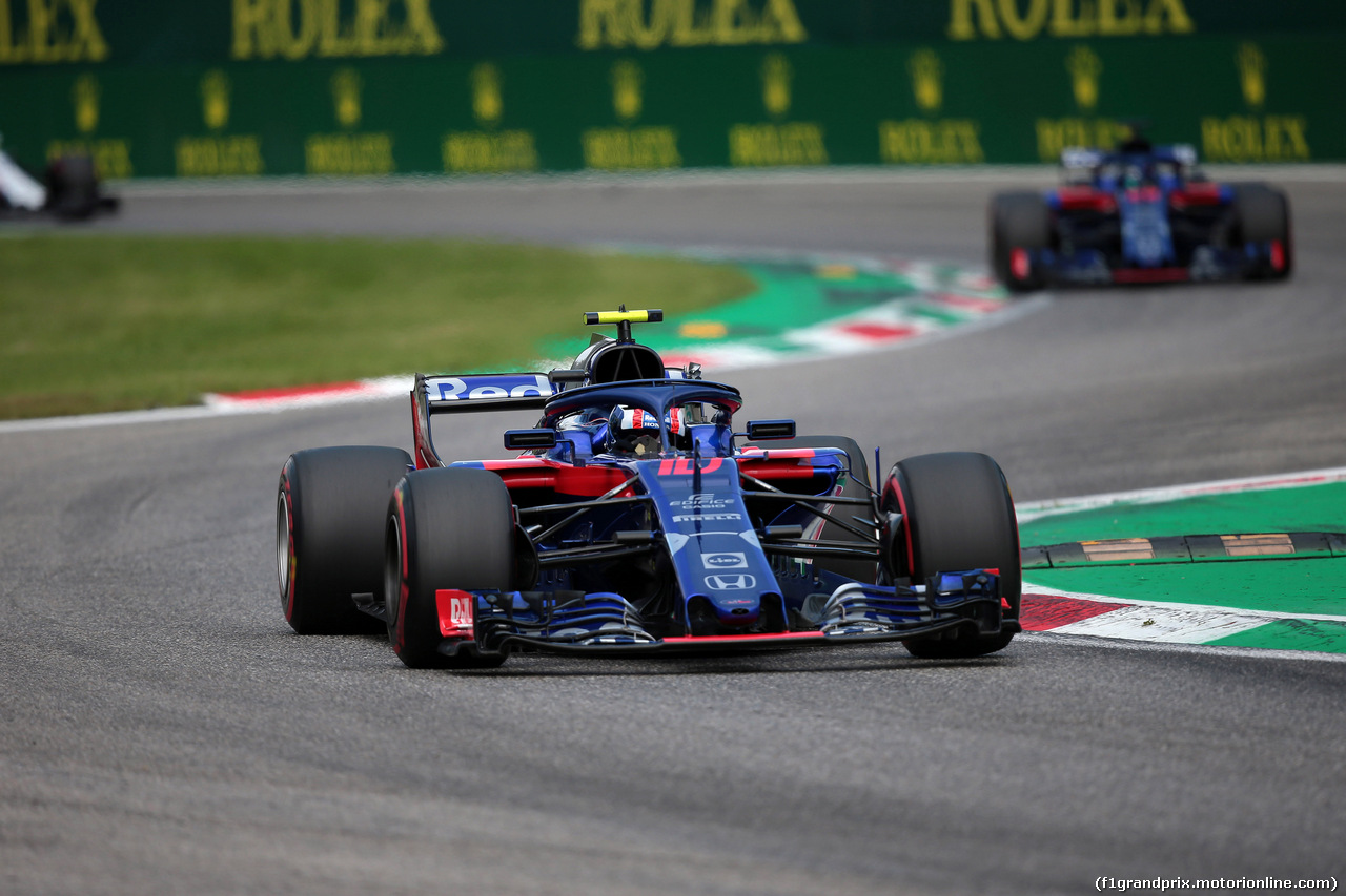 GP ITALIA, 01.09.2018 - Qualifiche, Pierre Gasly (FRA) Scuderia Toro Rosso STR13