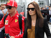 GP ITALIA, 01.09.2018 - Kimi Raikkonen (FIN) Ferrari SF71H e sua moglie Minttu Raikkonen