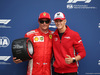GP ITALIA, 01.09.2018 - Qualifiche, Kimi Raikkonen (FIN) Ferrari SF71H pole position e Miki Schumacher (SUI)