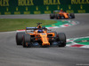 GP ITALIA, 01.09.2018 - Qualifiche, Fernando Alonso (ESP) McLaren MCL33 davanti a Stoffel Vandoorne (BEL) McLaren MCL33