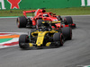 GP ITALIA, 01.09.2018 - Qualifiche, Sebastian Vettel (GER) Ferrari SF71H e Nico Hulkenberg (GER) Renault Sport F1 Team RS18
