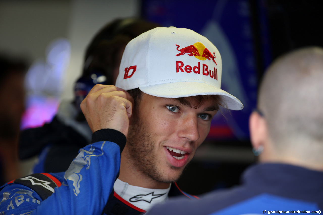 GP ITALIA, 31.08.2018 - Prove Libere 1, Pierre Gasly (FRA) Scuderia Toro Rosso STR13