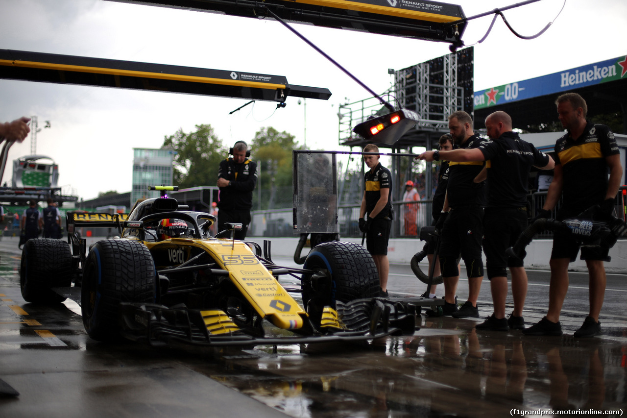 GP ITALIA, 31.08.2018 - Prove Libere 1, Carlos Sainz Jr (ESP) Renault Sport F1 Team RS18