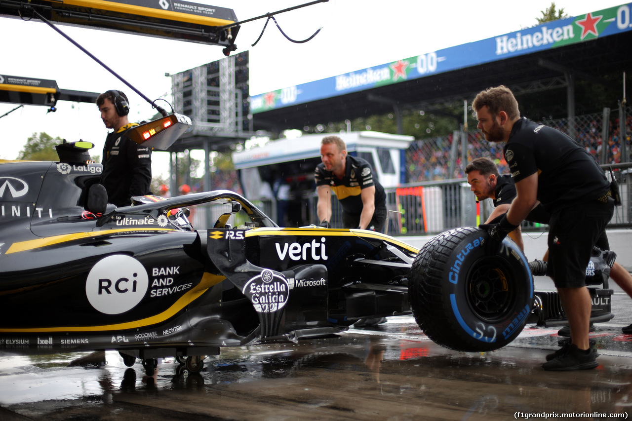 GP ITALIA, 31.08.2018 - Prove Libere 1, Carlos Sainz Jr (ESP) Renault Sport F1 Team RS18