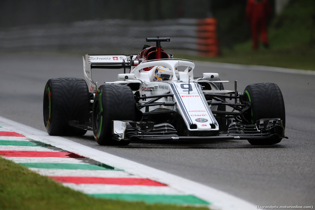 GP ITALIA, 31.08.2018 - Prove Libere 1, Marcus Ericsson (SUE) Sauber C37